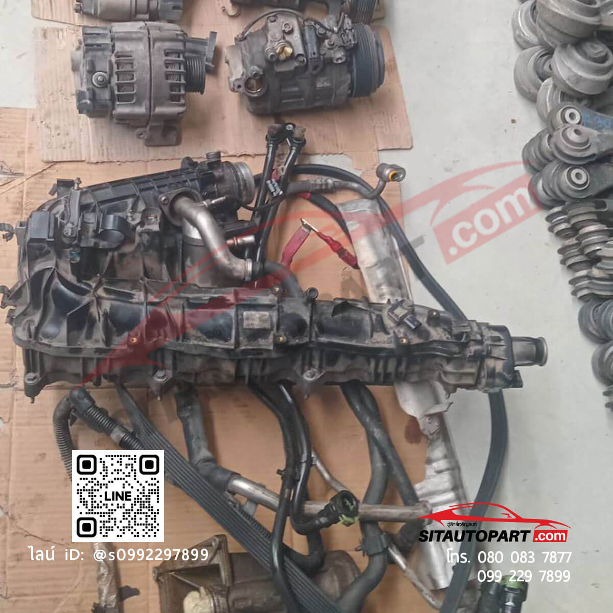 ท่ออร่วมไอดี, ไดชาร์จ, ไดสตาร์ท BMW x6 n5