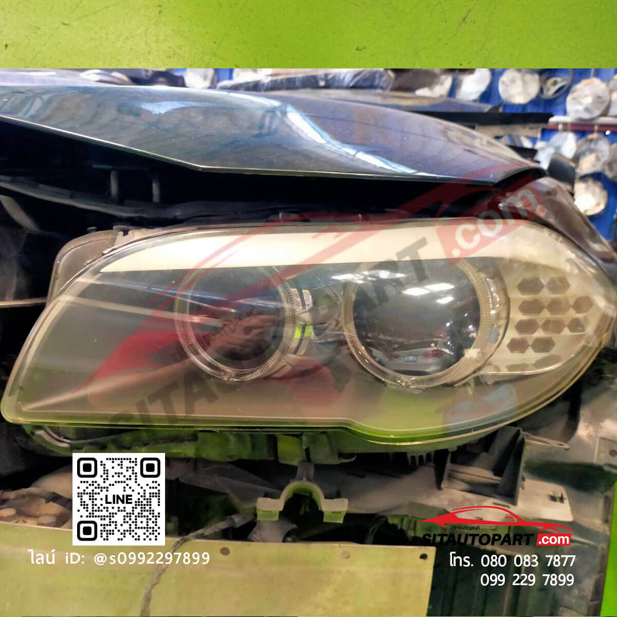 ไฟหน้า BMW 525D