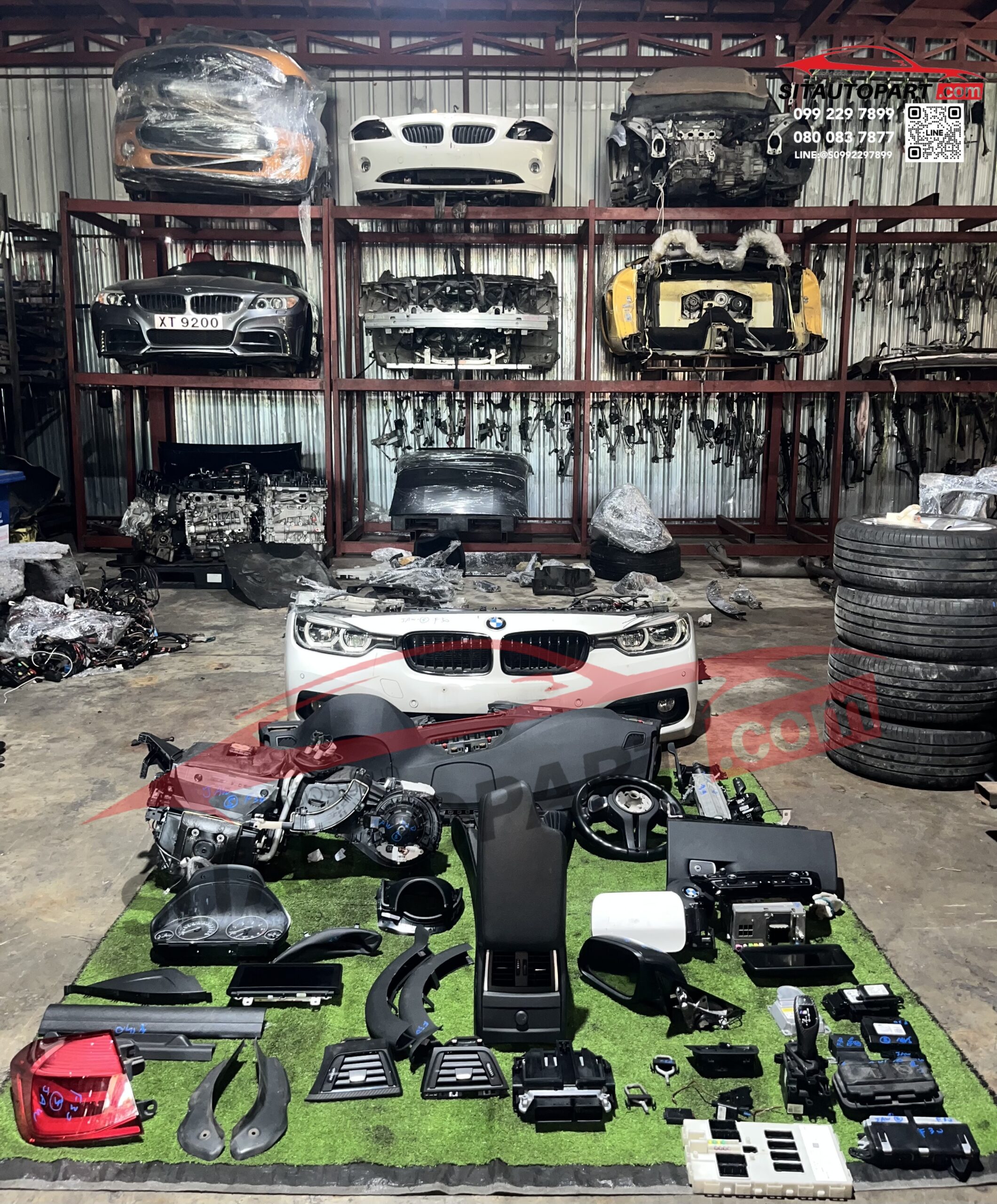 หัวตัด BMW F10, ชุดแต่ง M Sport F10, หน้าตัดศอก F10 LCI, อะไหล่ตัวถัง F10, แปลงหน้า F10 LCI, ซ่อมชนหนัก BMW 5 Series
