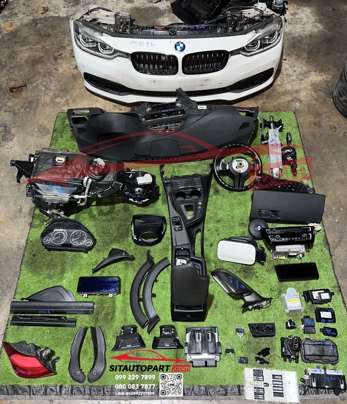 หัวตัด BMW F10, ชุดแต่ง M Sport F10, หน้าตัดศอก F10 LCI, อะไหล่ตัวถัง F10, แปลงหน้า F10 LCI, ซ่อมชนหนัก BMW 5 Series