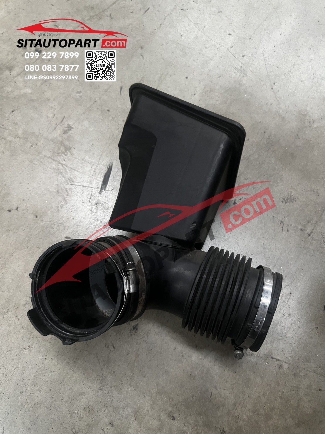 ท่อยางหม้อกรองอากาศ F10, ท่อไอดี N52, ท่อกรองอากาศ N52 ขาด, เครื่องสั่น BMW F10 N52, อากาศรั่ว N52, ซ่อมท่อกรองอากาศ BMW