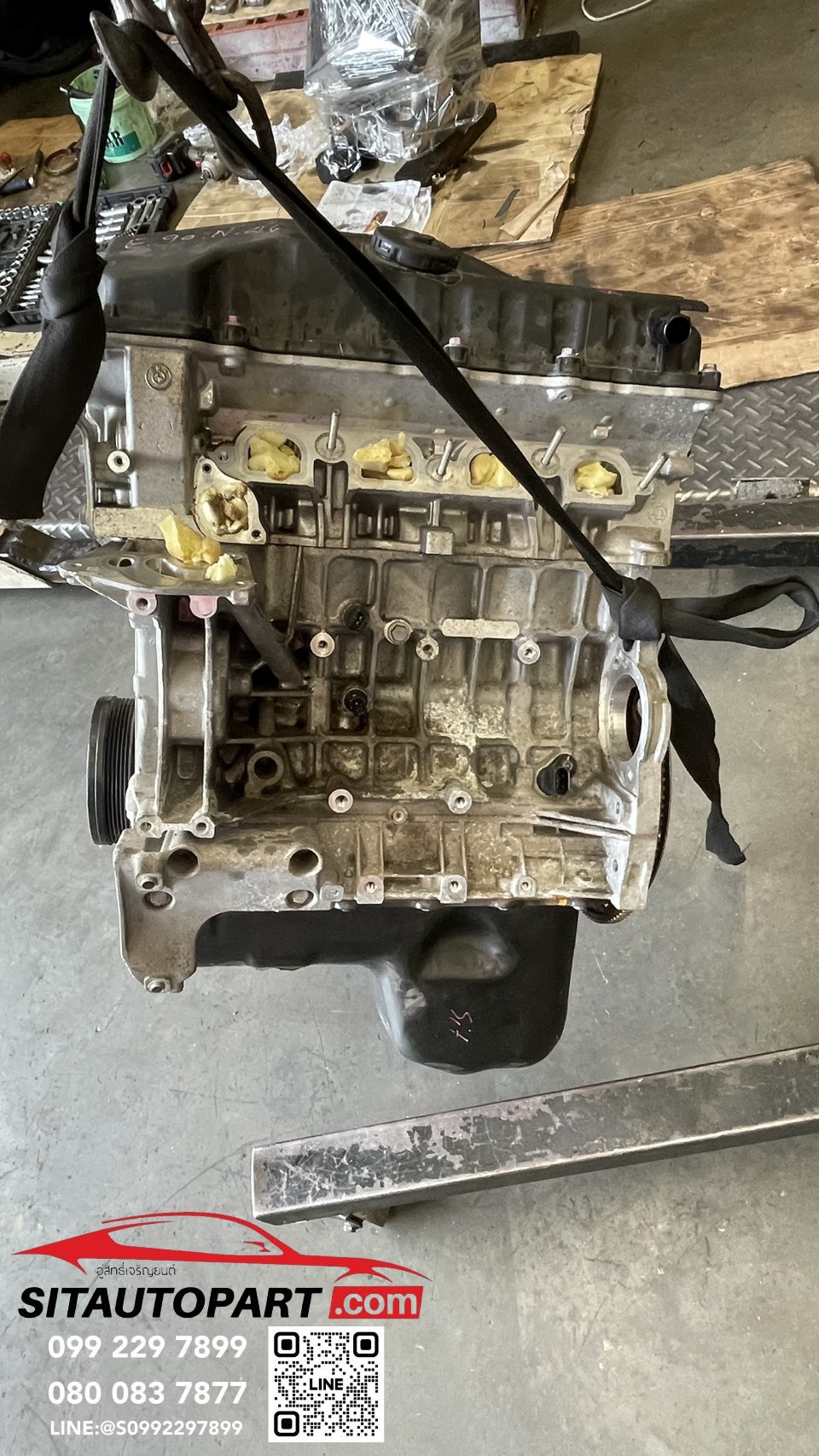 ท่อนล่าง E90 N46, เครื่องน็อก BMW E90, ชาร์ปละลาย N46, เสื้อสูบ N46 เชียงกง, ซ่อมเครื่อง 320i E90, อะไหล่เครื่อง BMW E90