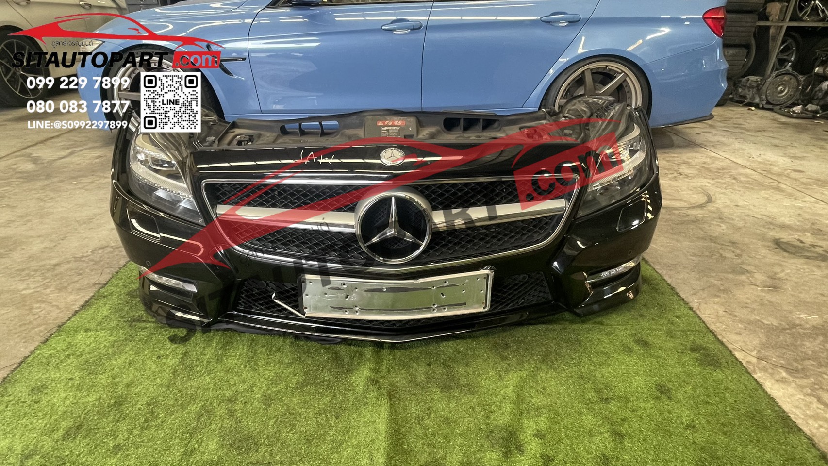หัวตัด Benz W218, ชุดแต่ง CLS W218, หน้าตัดศอก W218 Facelift, อะไหล่บอดี้ CLS W218, แปลงหน้า CLS W218, ซ่อมชนหนัก Benz CLS, ไฟหน้า Multibeam W218