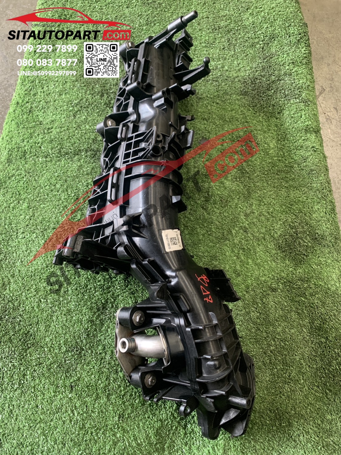 ท่อร่วมไอดี BMW B47, ท่อไอดี X1 F48, ท่อไอดีละลาย BMW, ลิ้นไอดี B47, คราบเขม่าเครื่อง B47, ซ่อมเครื่อง BMW X1 F48