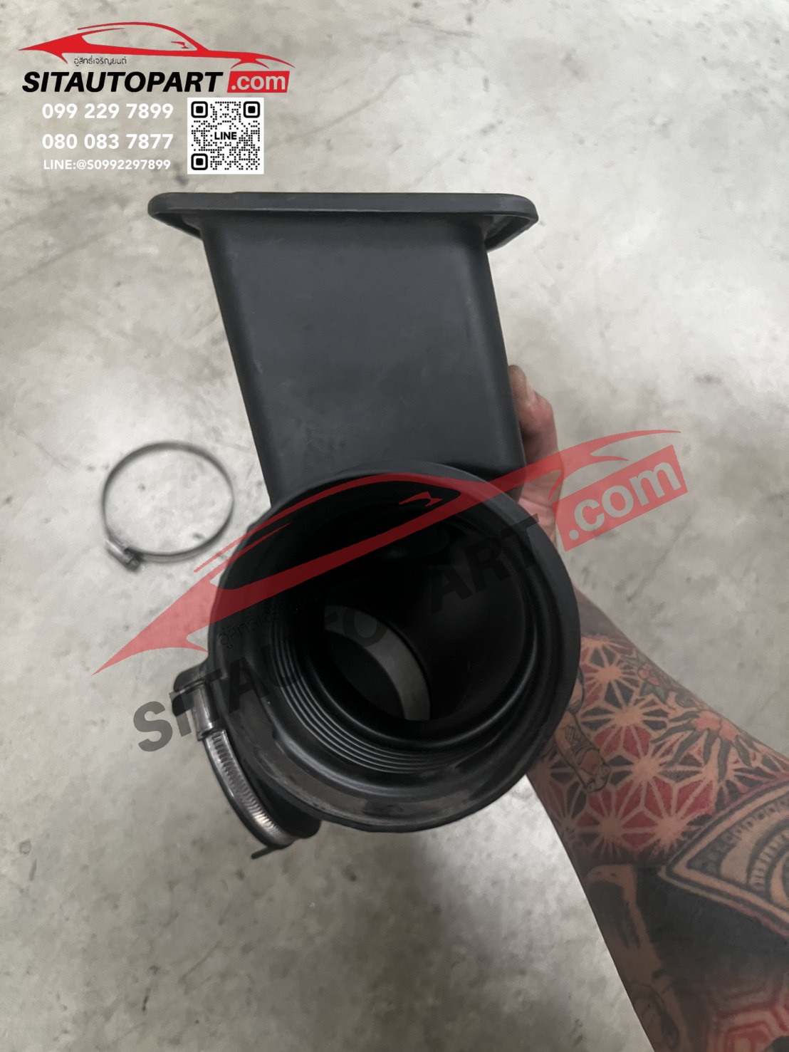 ท่อยางหม้อกรองอากาศ F10, ท่อไอดี N52, ท่อกรองอากาศ N52 ขาด, เครื่องสั่น BMW F10 N52, อากาศรั่ว N52, ซ่อมท่อกรองอากาศ BMW