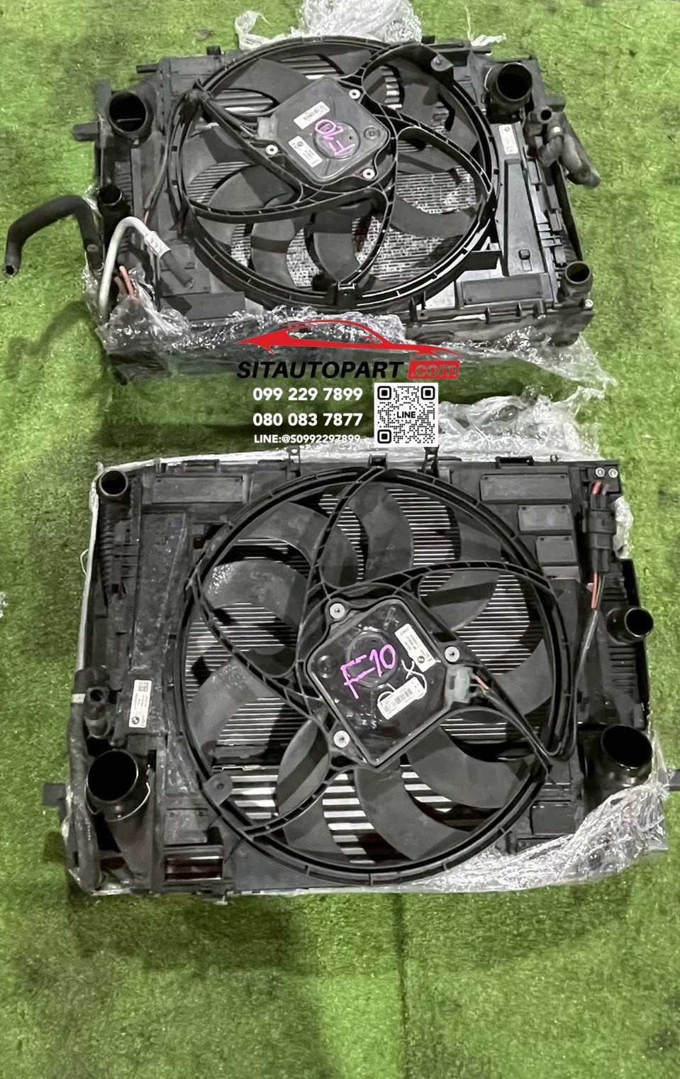 พัดลมหม้อน้ำ F10, แอร์ไม่เย็น F10, พัดลมไฟฟ้า BMW F10, ความร้อนขึ้น F10, พัดลมแอร์ BMW, ซ่อมพัดลม F10 600w
