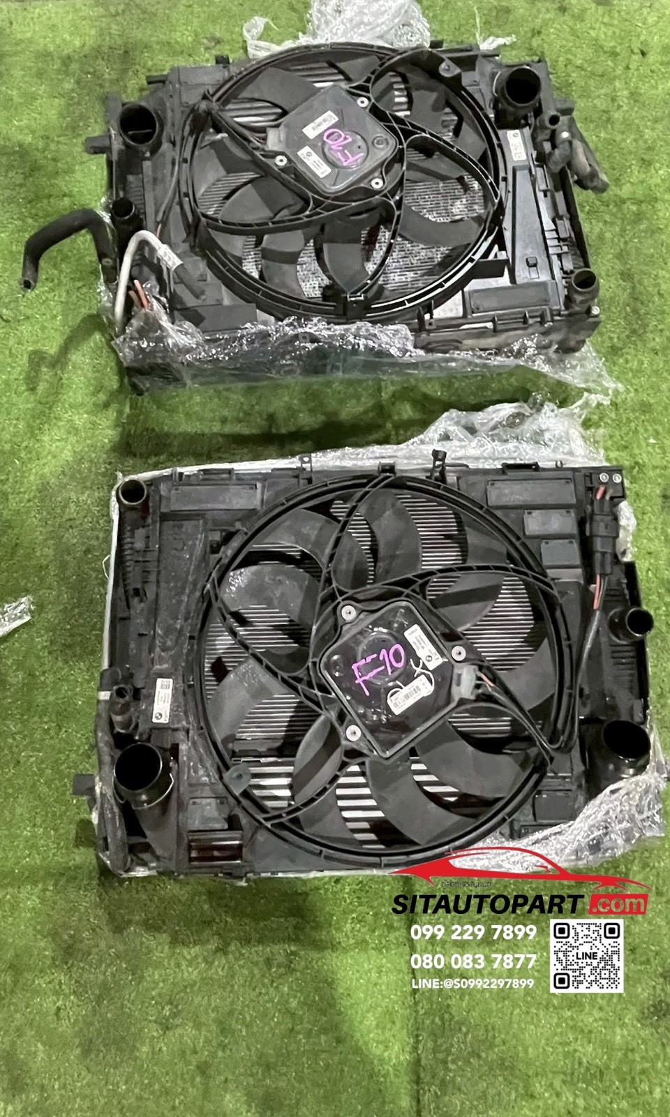 พัดลมหม้อน้ำ F10, แอร์ไม่เย็น F10, พัดลมไฟฟ้า BMW F10, ความร้อนขึ้น F10, พัดลมแอร์ BMW, ซ่อมพัดลม F10 600w