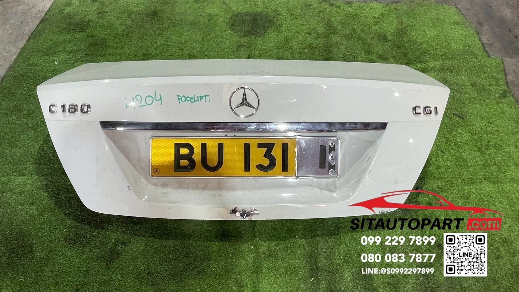 หัวตัด Benz W204, หน้าตัดศอก W204 Facelift, ฝาท้าย W204 เชียงกง, แปลงหน้า W204, ซ่อมชนหนัก Benz C-Class, อะไหล่ตัวถัง W204