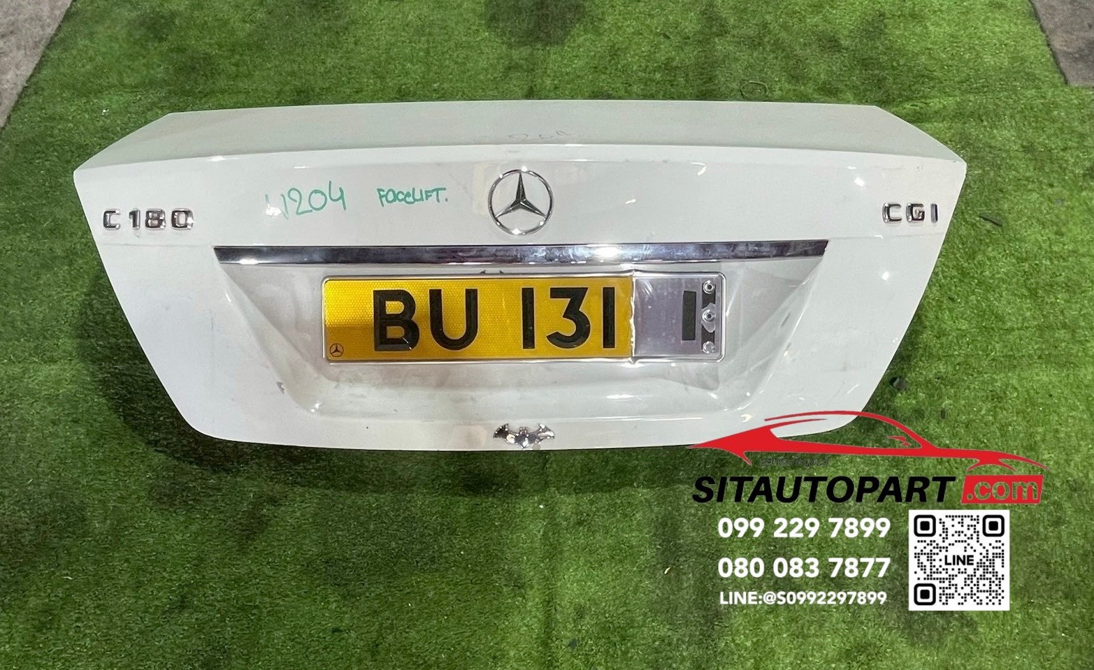 หัวตัด Benz W204, หน้าตัดศอก W204 Facelift, ฝาท้าย W204 เชียงกง, แปลงหน้า W204, ซ่อมชนหนัก Benz C-Class, อะไหล่ตัวถัง W204