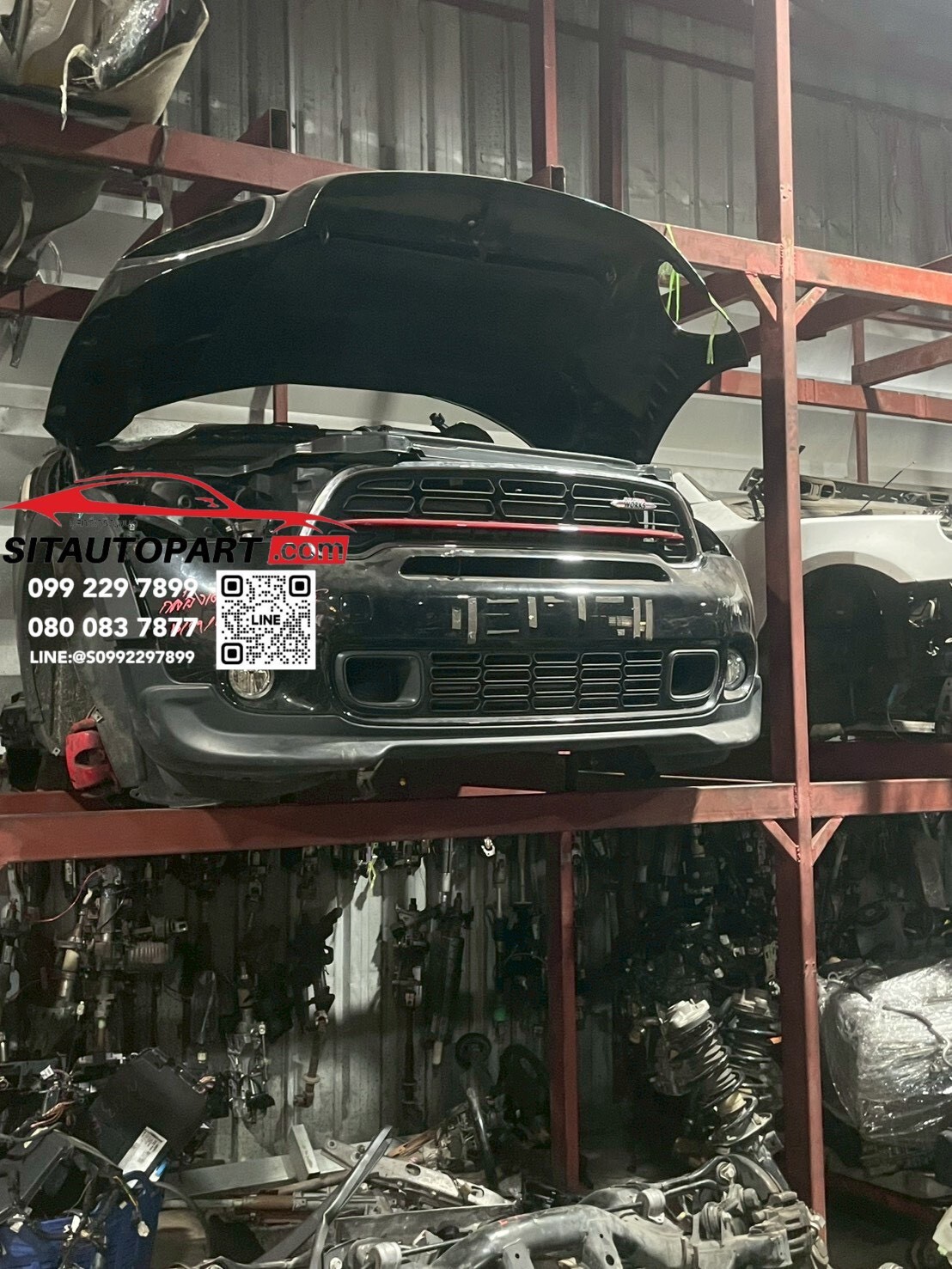 ตัดศอก Mini R60, ชุดแต่ง Countryman JCW, อะไหล่ Mini JCW, กันชนหน้า R60 JCW, แปลงหน้า JCW R60, หน้าตัดศอกมินิ เชียงกง