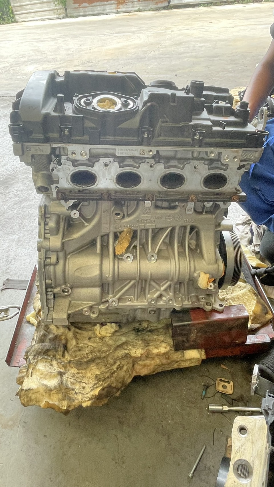 ท่อนตรง BMW F30, ท่อนล่าง B48 F30, เครื่องหลวม F30 เบนซิน, ชาฟท์ละลาย B48, เครื่อง BMW B48 เชียงกง, เสื้อสูบ BMW F30 B48