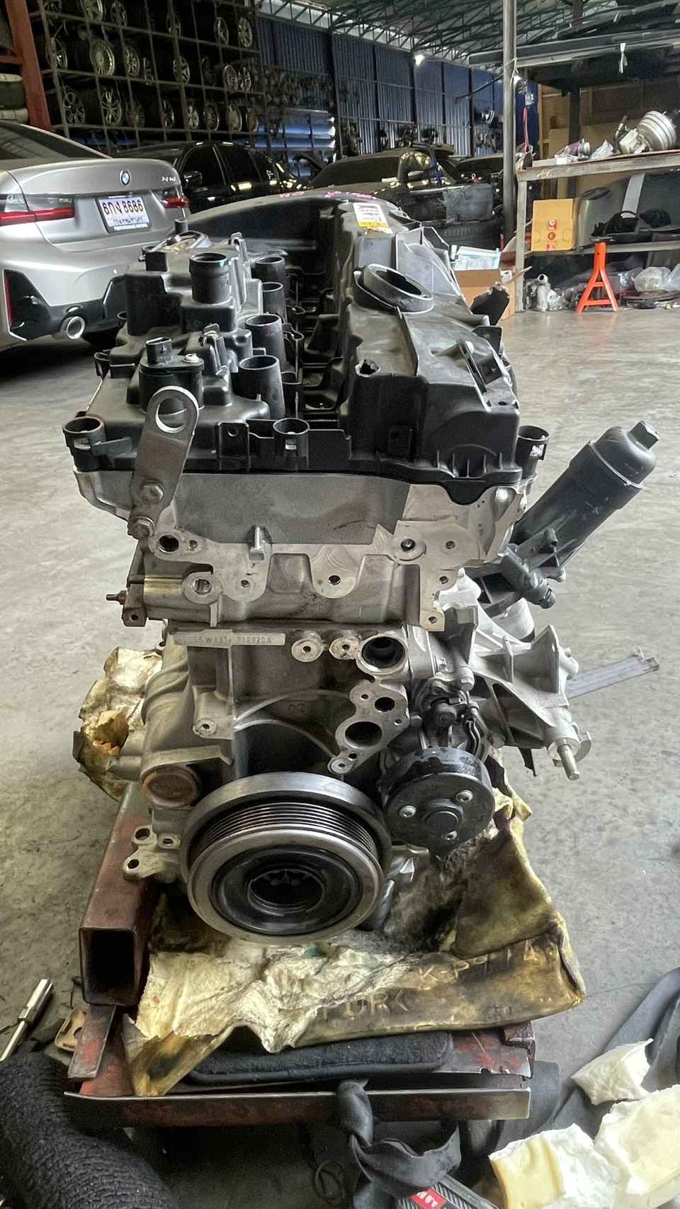 ท่อนตรง BMW F30, ท่อนล่าง B48 F30, เครื่องหลวม F30 เบนซิน, ชาฟท์ละลาย B48, เครื่อง BMW B48 เชียงกง, เสื้อสูบ BMW F30 B48
